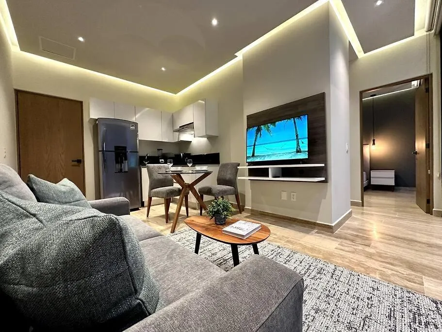 Appartamento Modern Loft With Rooftop Pool & Gym By Solmar Rentals Playa del Carmen Messico